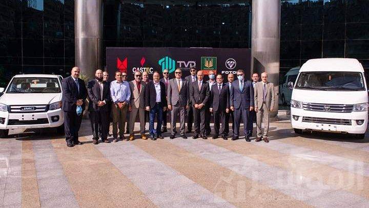 طرح سيارات فوتون فان لنقل البضائع مجهزة بالغاز الطبيعى بالتعاون مع شركة غازتك
