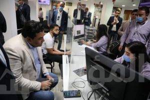 الرئيس التنفيذي للمصرية للاتصالات يتفقد سير العمل بالإسكندرية