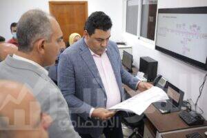 الرئيس التنفيذي للمصرية للاتصالات يتفقد سير العمل بمحطتي الإنزال براس غارب والزعفرانة