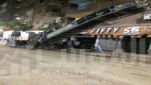 أسيوط تستكمل أعمال رصف وتطوير الشوارع الرئيسية