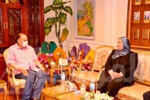 " القباج " و " سعد " يعقدان إجتماعاً تنسيقياً