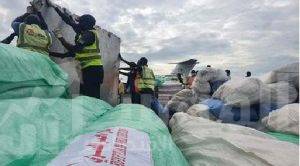 بنك الطعام يمد يد العون بمساعدات غذائية للأشقاء فى السودان