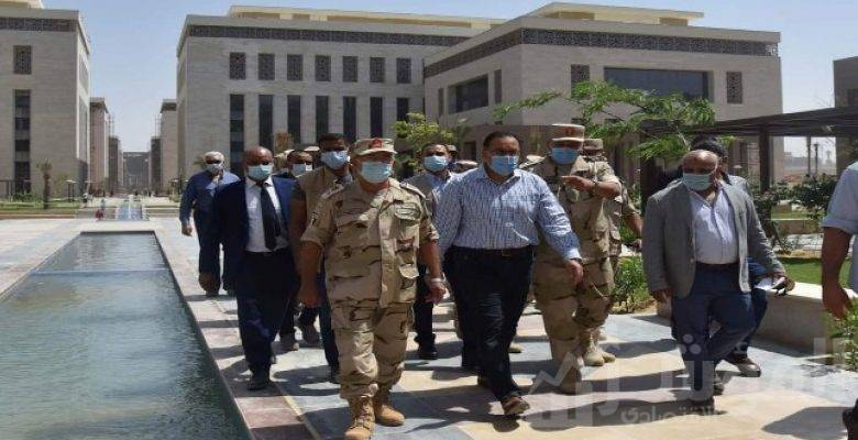 رئيس الوزراء يتفقد الموقف التنفيذي للحى الحكومي بالعاصمة الادارية