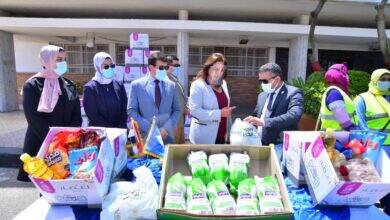 صورة صندوق تحيا مصر يوفر 80 طنا مواد غذائية ودواجن لـ 6 آلاف أسرة بمحافظة دمياط