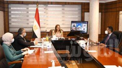 صورة وزيرة التخطيط :فريق إدارة جائزة مصر للتميز الحكومي حقق نقلة نوعية