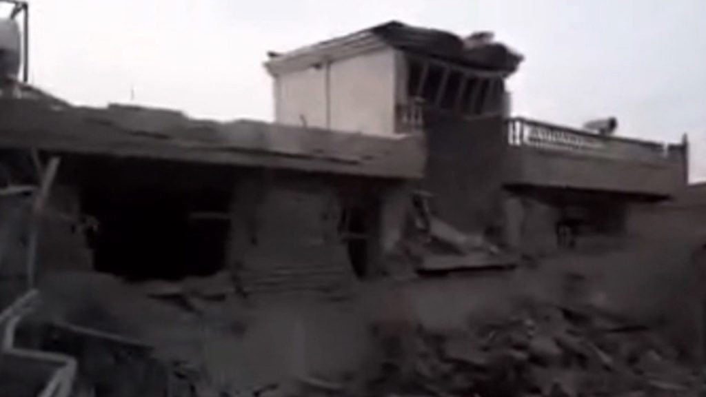 فيديو-نشرته-طالبان-تدعي-أنه-لتدمير-قاعدتين-لداعش-في-وسط-أفغانستان