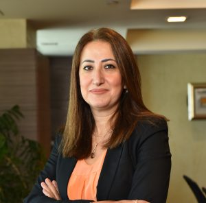 الأستاذة / داليا الباز نائب رئيس مجلس إدارة البنك الأهلي المصري