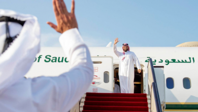 صورة في رابع محطاته.. الأمير محمد بن سلمان يغادر قطر إلى البحرين