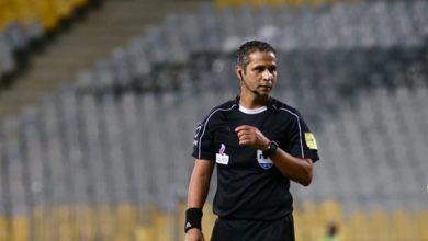 صورة محمود عاشور حكمًا لمواجهة الزمالك والمقاولون في الدوري المصري الممتاز
