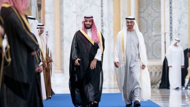 تفاعل-على-مراسم-استقبال-ولي-عهد-السعودية-محمد-بن-سلمان-في-أبوظبي