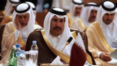 صورة رئيس وزراء قطر الأسبق حمد بن جاسم يعلق على تطوير السعودية لصواريخ بالستية