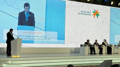 صورة وزير الرياضة يشارك في مؤتمر وزراء الشئون الاجتماعية والمجالس الوزارية العربية