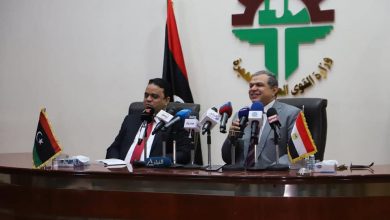 صورة “سعفان” و”العابد” يطلقان منظومة الربط الالكتروني بين مصر وليبيا