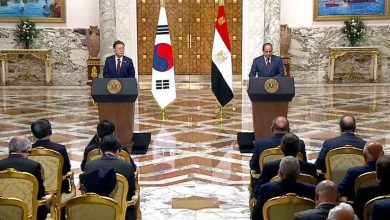 صورة الرئيس السيسي: تعزيز التعاون المشترك مع كوريا لدعم الرؤية المصرية الهادفة لدخول عصر الثورة التكنولوجية الرابعة