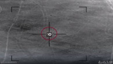 صورة فيديو يرصد لحظة تدمير طائرات مسيّرة أُطلقت باتجاه السعودية