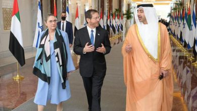 بالصور.-رئيس-إسرائيل-يصل-الإمارات-بـ”زيارة-تاريخية”