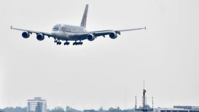 طيار-قطري-ينشر-فيديو-للحظة-هبوطه-وسط-عاصفة-قوية-في-مطار-هيثرو