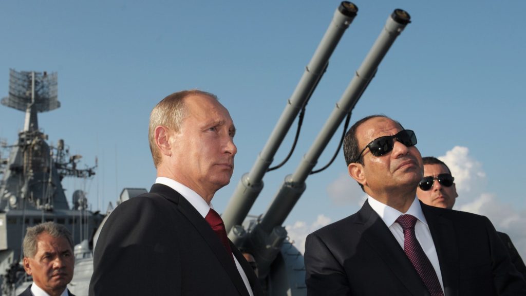 السيسي-يجري-اتصالاً-مع-بوتين-بعد-أيام-من-دعوة-غربية-لمصر-بإعلان-موقفها-من-أزمة-أوكرانيا