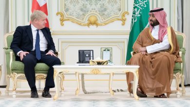 بريطانيا-توضح-ما-اتفق-عليه-محمد-بن-سلمان-وبوريس-جونسون-بزيارة-الأخير-للسعودية