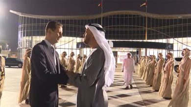 سانا-تنشر-فيديو-استقبال-بشار-الأسد-في-الإمارات-وسط-تفاعل