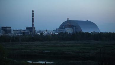 صورة الحكومة الأوكرانية: روسيا دمرت مختبر تشرنوبيل لرصد النفايات المشعة