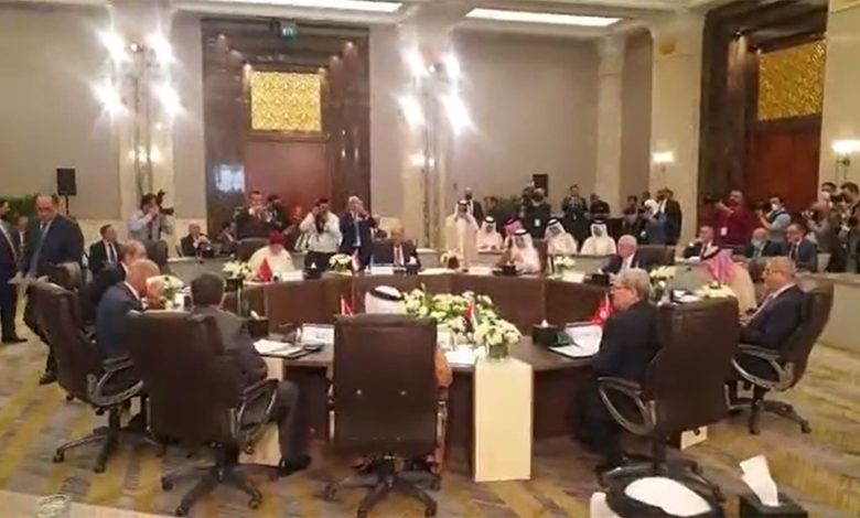 مباشر.-المؤتمر-الصحفي-للجنة-الوزارية-العربية-الطارئ-حول-الأقصى