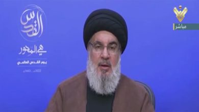 نصرالله-يستذكر-قاسم-سليماني:-ما-نتعرض-له-من-حصار-وعقوبات-هدفه-الأساسي-هو-التخلي-عن-القدس