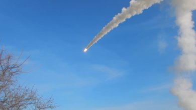 شاهد.-روسيا-تنشر-فيديو-لإطلاق-صاروخ-عالي-الدقة-زعمت-استخدامه-في-ضرب-مطار-أوديسا