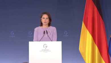 وزيرة-خارجية-ألمانيا:-أشعر-بصدمة-شديدة-جراء-موت-شيرين-أبو-عاقلة-وما-حدث-بجنازتها