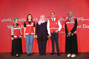 جانب من احتفالية الهلال الأحمر المصري