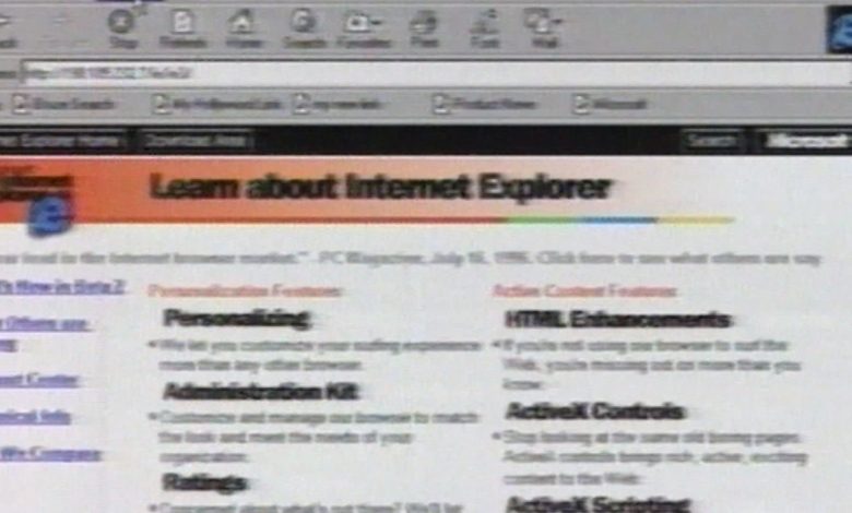 نهاية-متصفح-“إنترنت-إكسبلورر”.-شاهد-كيف-غطت-cnn-“حرب-برامج-التصفح”-عام-1996