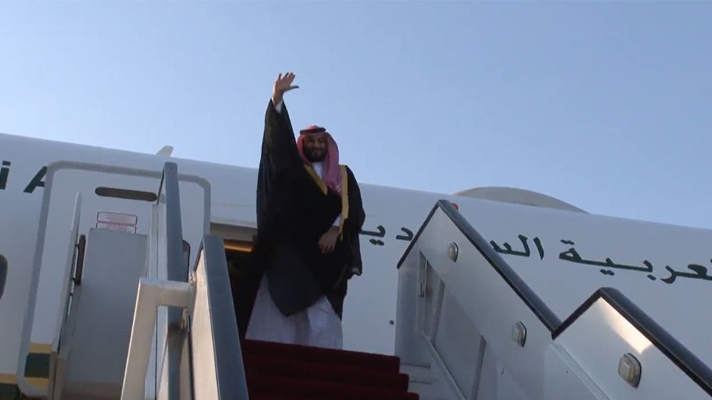 النص-الكامل.-رسالة-من-محمد-بن-سلمان-إلى-السيسي-بعد-مغادرته-مصر