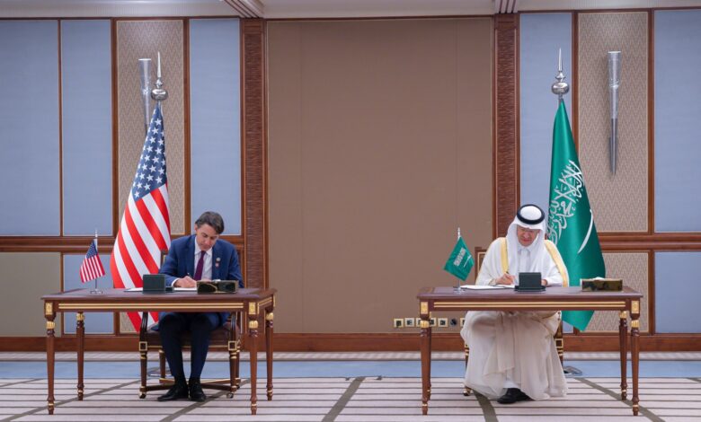 توقيع-18-اتفاقية-بين-السعودية-وأمريكا-في-عدة-مجالات-منها-الطاقة-والفضاء