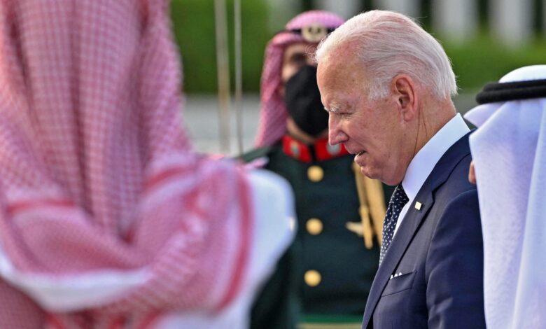السعودية.-الصور-الأولى-للقاء-الملك-سلمان-وجو-بايدن-في-قصر-السلام