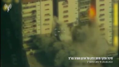 الجيش-الإسرائيلي-ينشر-فيديو-للحظة-“القضاء”-على-تيسير-الجعبري-في-غزة