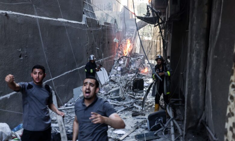 10-قتلى-و55-مصابًا-إثر-غارات-إسرائيلية-على-قطاع-غزة