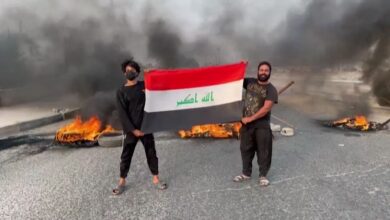 أنصار-الصدر-ينسحبون-من-المنطقة-الخضراء-في-بغداد.-والجيش-العراقي-يرفع-حظر-التجول