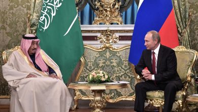 العاهل-السعودي-ومحمد-بن-سلمان-يعزيان-بوتين-في-وفاة-غورباتشوف
