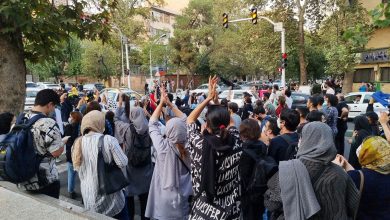 لأول-مرة.-الشرطة-الإيرانية-تستخدم-جميع-عناصر-الوحدة-النسائية-لمواجهة-الاحتجاجات