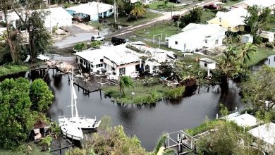 لقطات-جوية-ترصد-دمارًا-كارثيًا-في-فلوريدا-نتيجة-إعصار-“إيان”