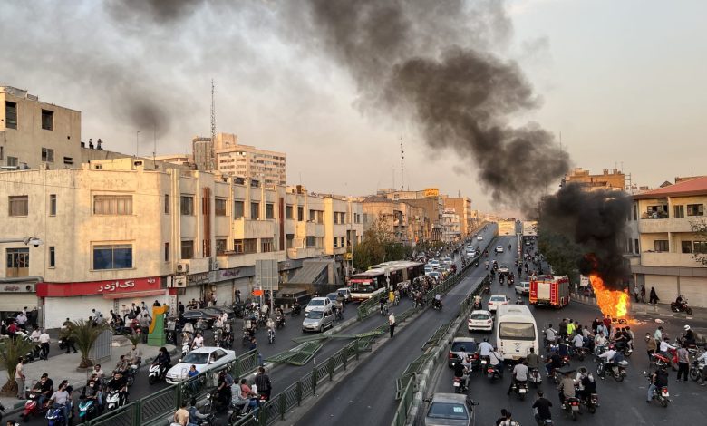 منظمة:-مقتل-185-شخصًا-منذ-بدء-الاحتجاجات-في-إيران