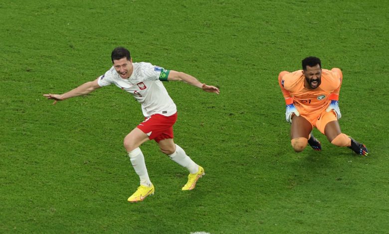 منتخب-بولندا-يفوز-على-نظيره-السعودي.-ويصعب-مهمة-عبور-الأخضر-للدور-الثاني