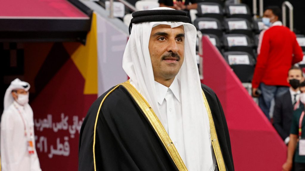 تداول-فيديو-يظهر-فرح-أمير-قطر-بفوز-منتخب-المغرب-على-بلجيكا