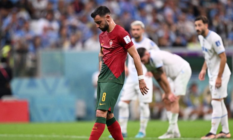 برونو-فيرنانديز-يقود-البرتغال-لهزيمة-الأوروغواي.-والتأهل-للدور-الثاني-من-مونديال-قطر