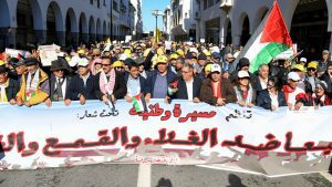 احتجاجات-في-العاصمة-المغربية-ضد-“القمع”-وغلاء-المعيشة