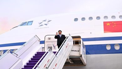 الرئيس-الصيني-يصل-السعودية-في-بداية-زيارة-تاريخية-لحضور-3-قمم