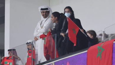 تداول-فيديو-لاحتفال-أمير-قطر-بتأهل-“أسود-الأطلس”-إلى-الدور-نصف-النهائي-في-كأس-العالم