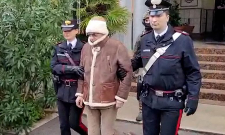فيديو-يظهر-لحظة-القبض-على-ماتيو-ميسينا-دينارو-أخطر-زعماء-المافيا-الإيطالية