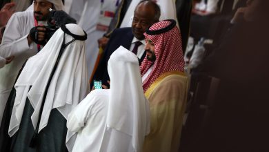 محمد-بن-سلمان-يهنئ-رئيس-وزراء-العراق-بعد-البطولة-الناجحة.-هل-استخدم-مسمى-“كأس-الخليج-العربي”؟