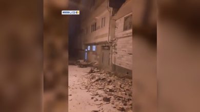 فيديو-يظهر-اللحظات-الأولى-بعد-وقوع-زلزال-قوي-في-إيران